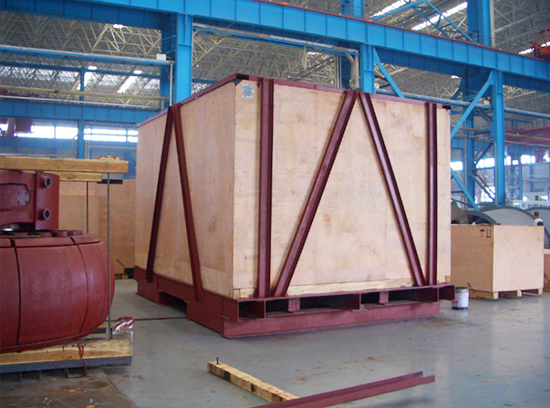 营口钢木混合结构大型包装箱